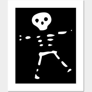 Skeleton Posters and Art